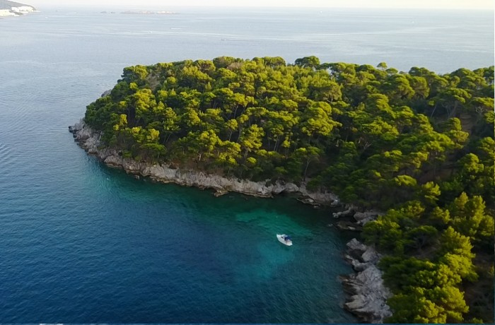 Klačine bay in Zaton by Dubrovnik